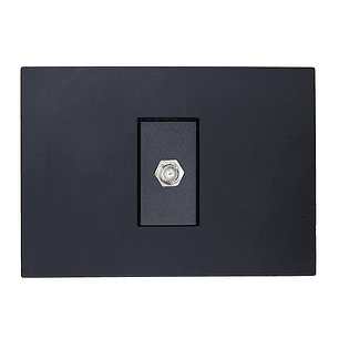 Toma Coaxial Rg6 (Negro)