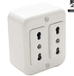 Enchufe de Pared Casquete Doble 10/16A 250V - Miniatura 2