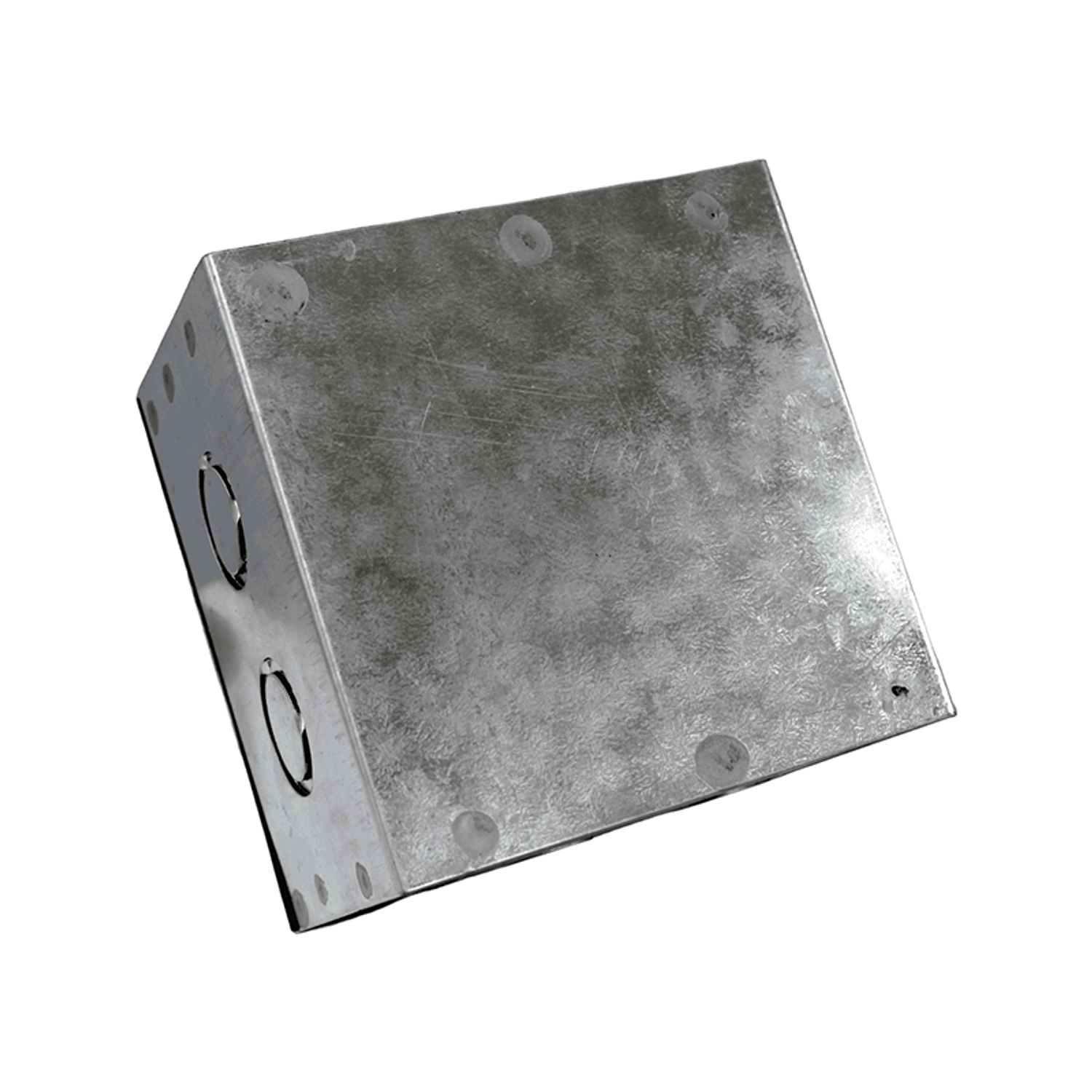 Caja Metálica Galvanizada en Caliente Lisa 100X65X65 sin Nocaut