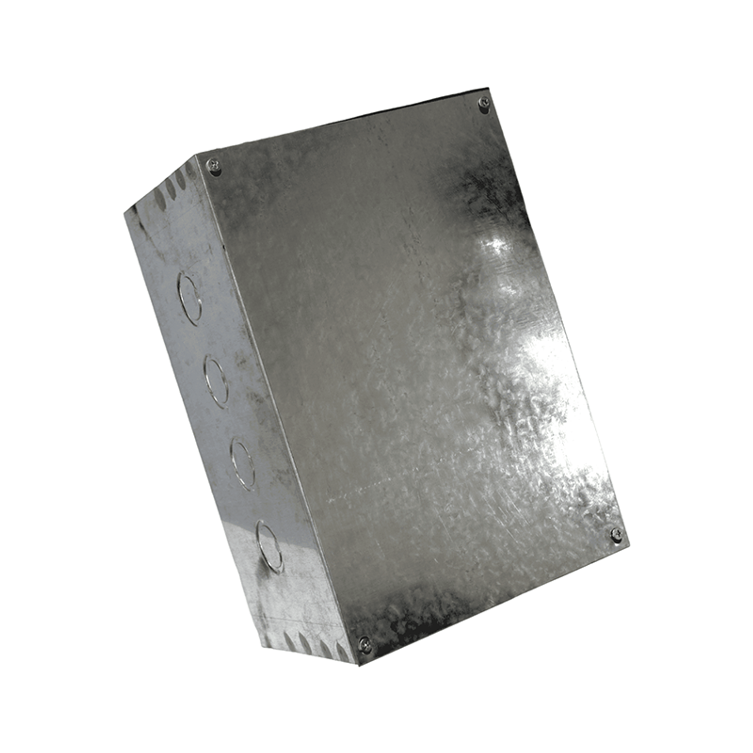 Caja Metálica Galvanizada en Caliente Prepicada 300X200X150 con Nocaut