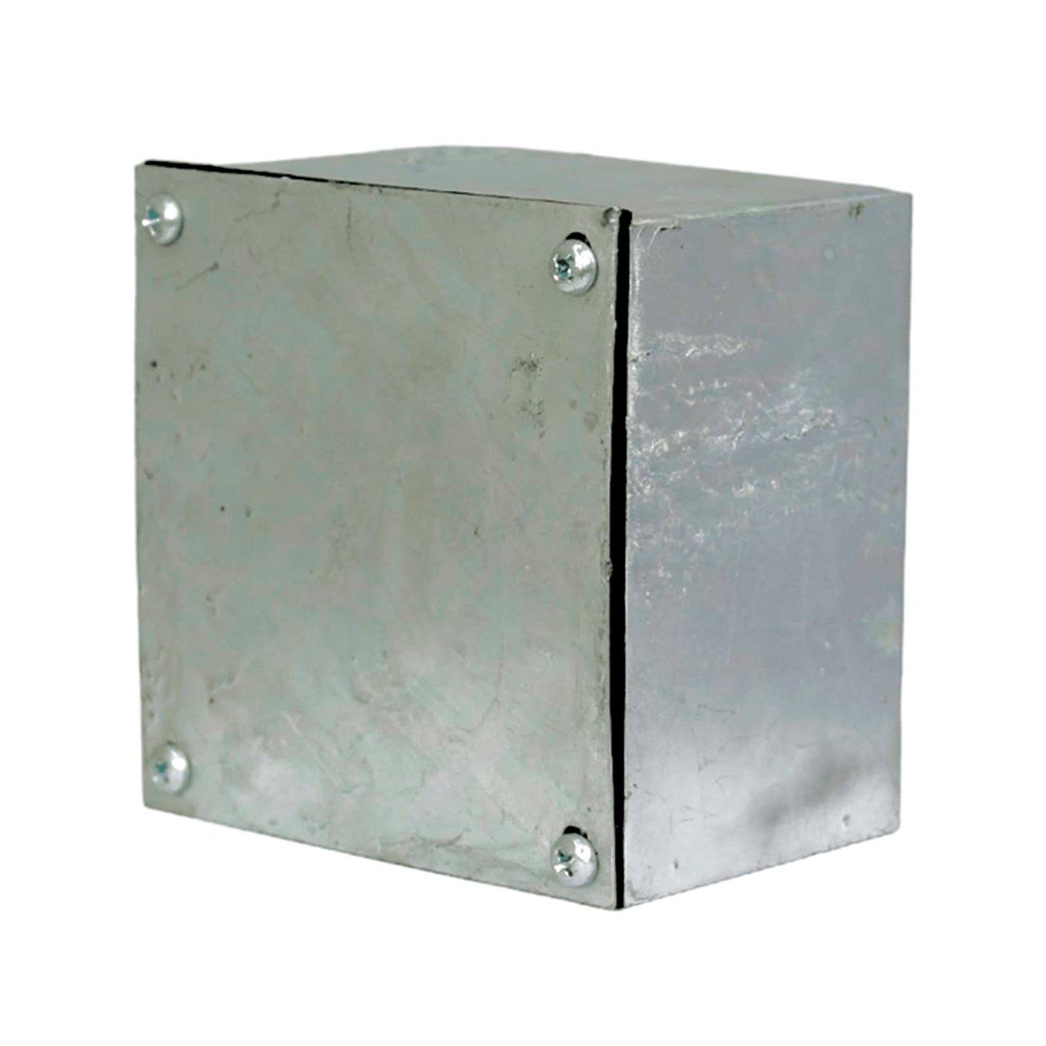 Caja Metálica Galvanizada en Caliente Lisa 200X100X100 sin Nocaut