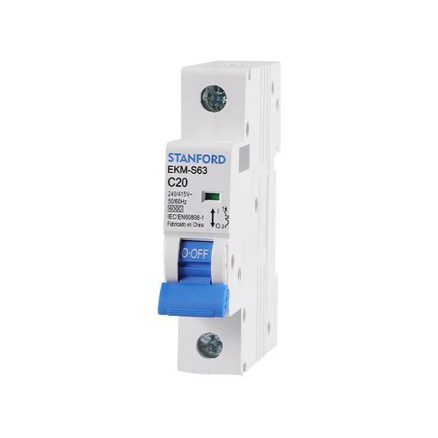 Interruptor Eléctrico Automatico 6Ka, C, 1X20A