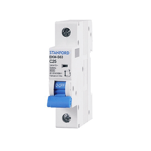 Interruptor Eléctrico Automatico 6Ka, C, 1X25A