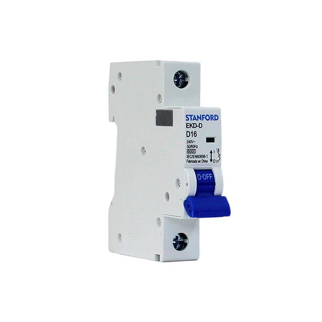 Interruptor Eléctrico Automatico 6Ka, D, 1X16A