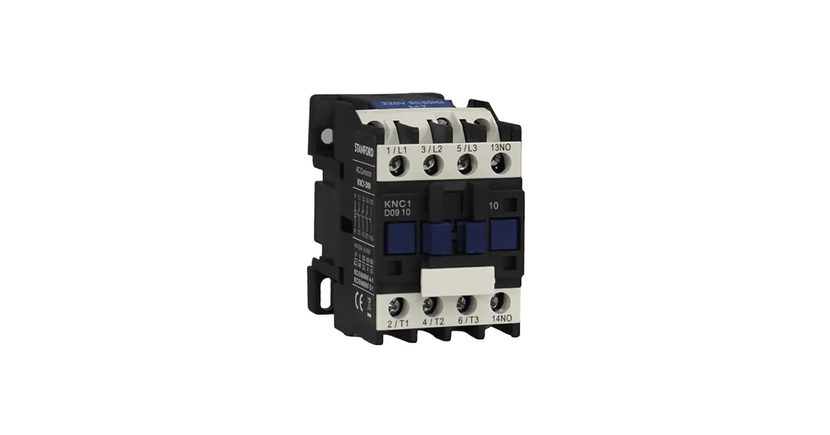Contactor 9A, 1No, Ip20