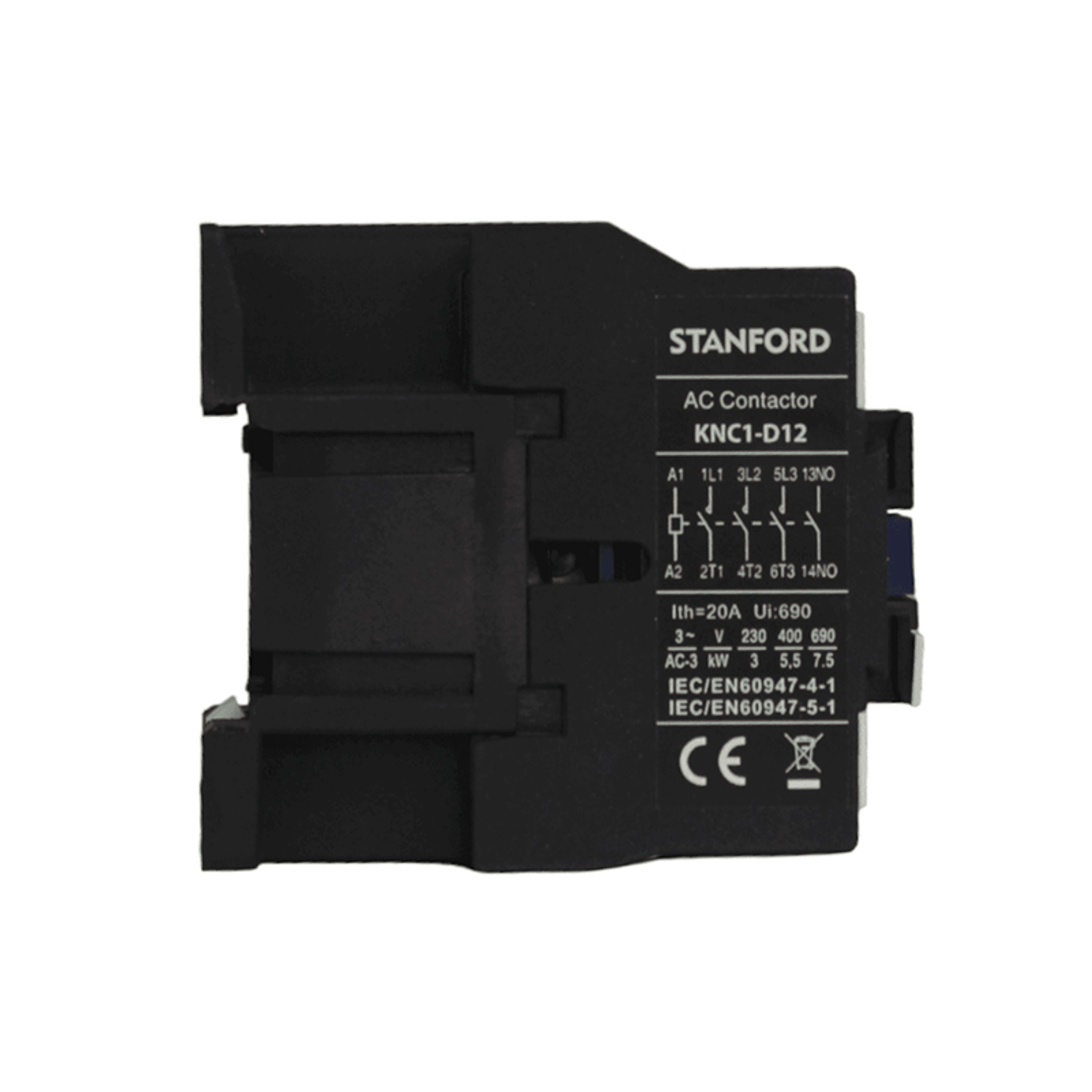 Contactor 18A, 1No, Ip20 3