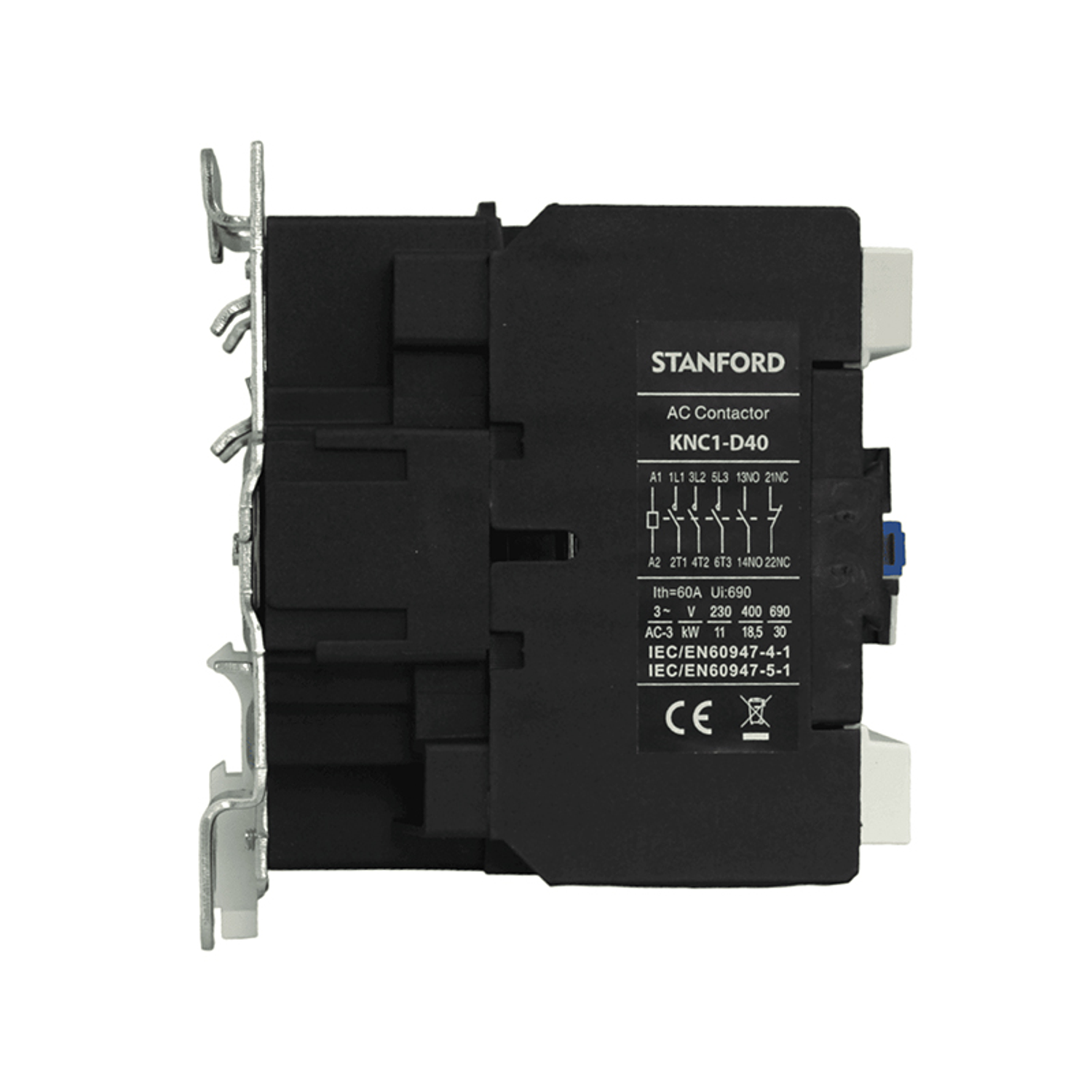 Contactor 40A, 1No, Ip20 3