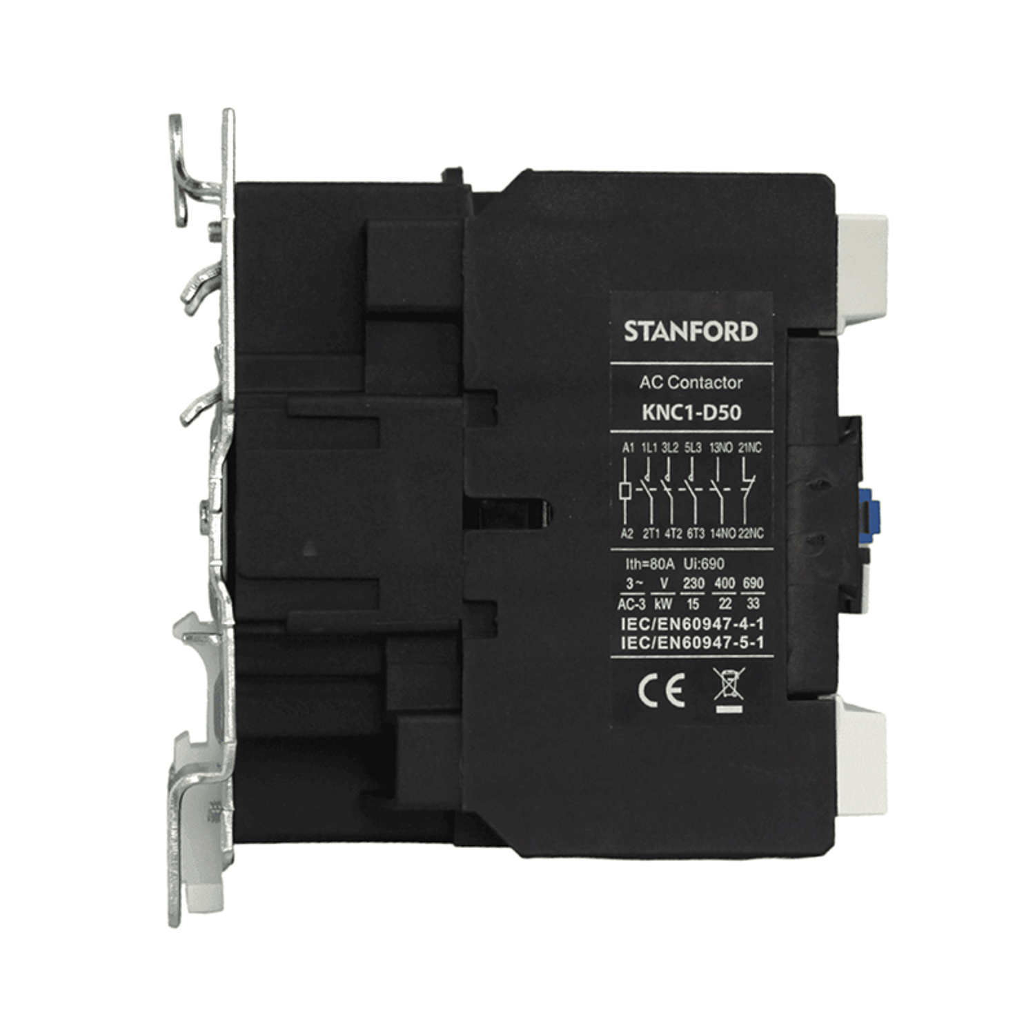 Contactor 80A 1No Ip20 3