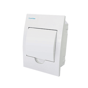 Tablero Embutido Tapa Opaca De 6 Polos