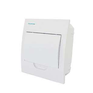 Tablero Embutido Tapa Opaca De 8 Polos