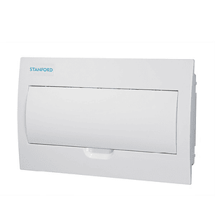 Tablero Embutido Tapa Opaca De 18 Polos