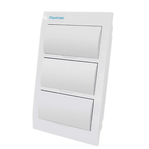 Tablero Embutido Tapa Opaca De 36 Polos