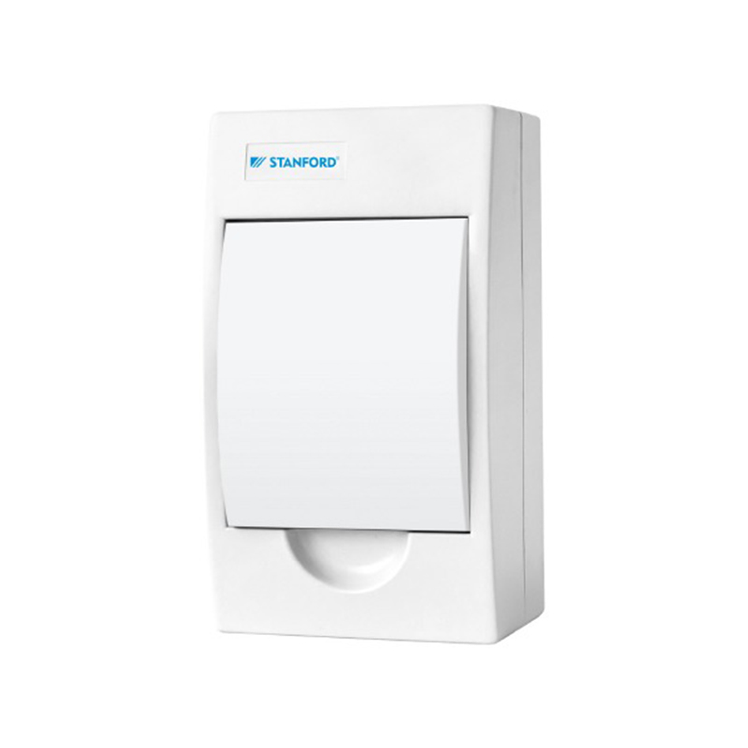 Tablero Sobrepuesto Tapa Opaca De 4 Polos