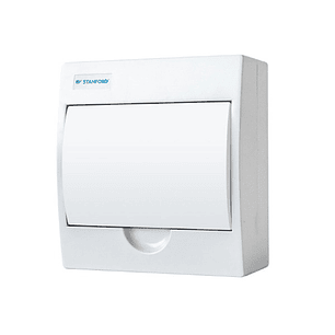 Tablero Sobrepuesto Tapa Opaca De 8 Polos