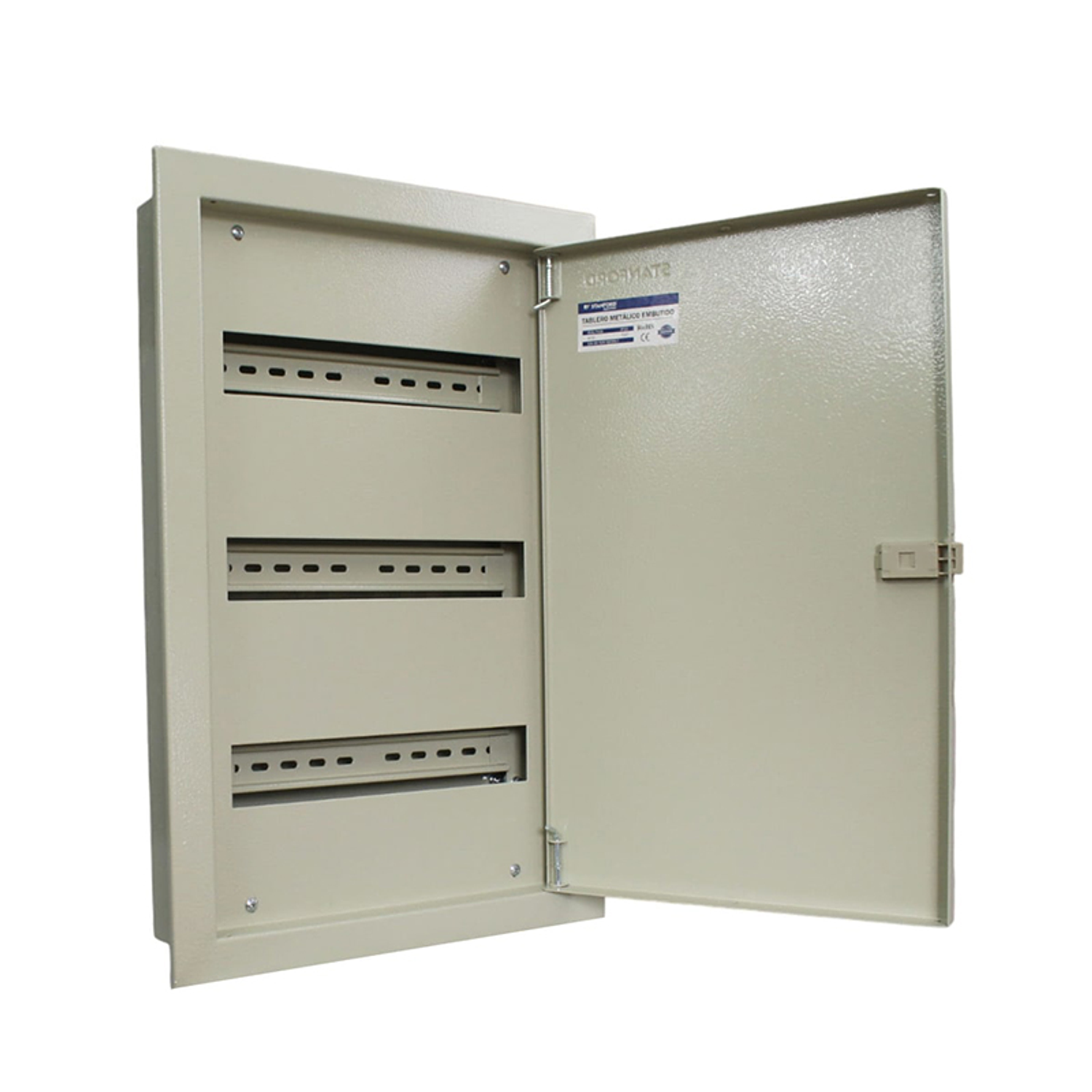 Tablero Metalico Embutido De 36 Modulos 2