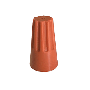 Conector Cónico 10Awg Naranja (Bolsa De 100Un)