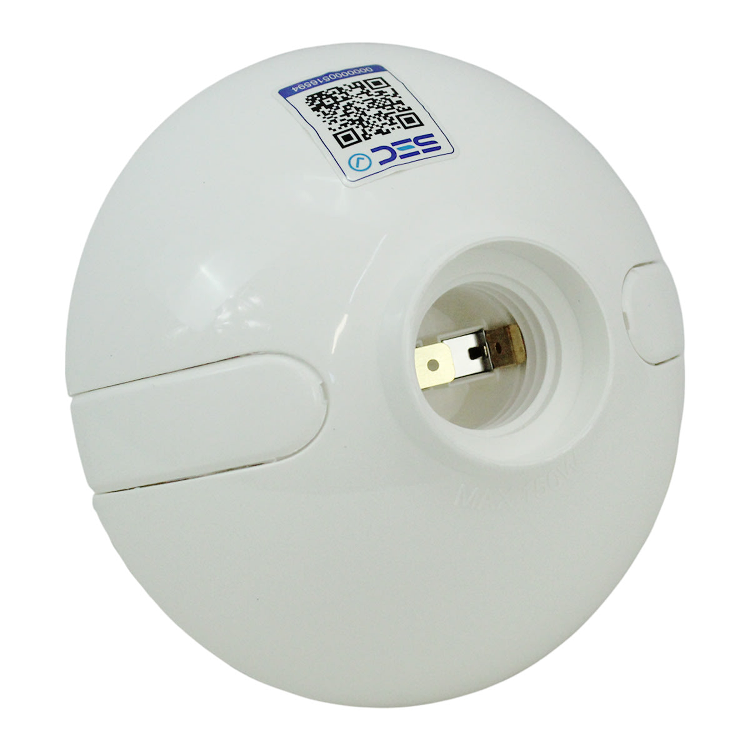 Soquete Portalámpara Oval E27 250v 4a Libre De Halógeno Sec 1