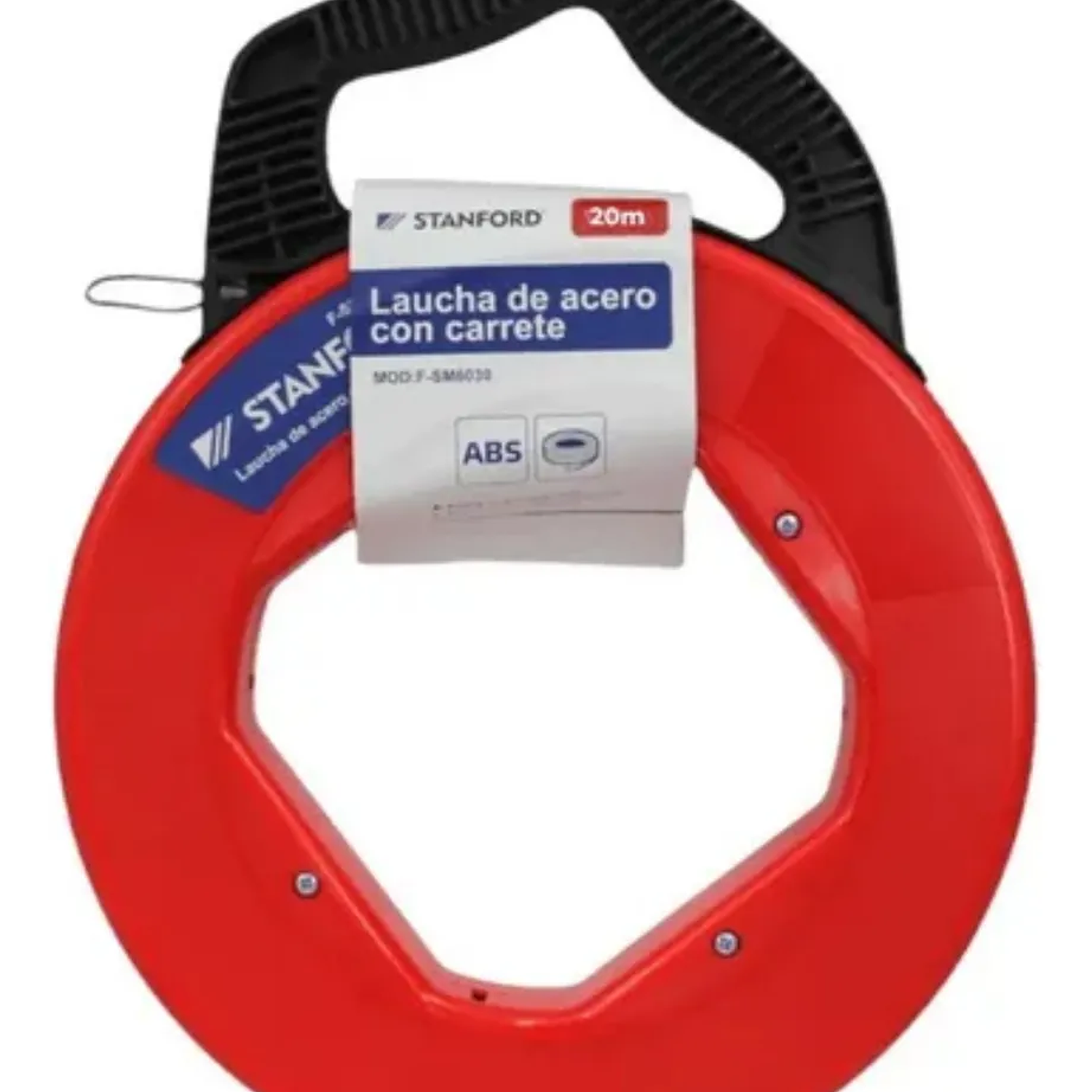 Laucha De Acero Con Carrete Pasacable 20 Mts *3mm Stanford 1