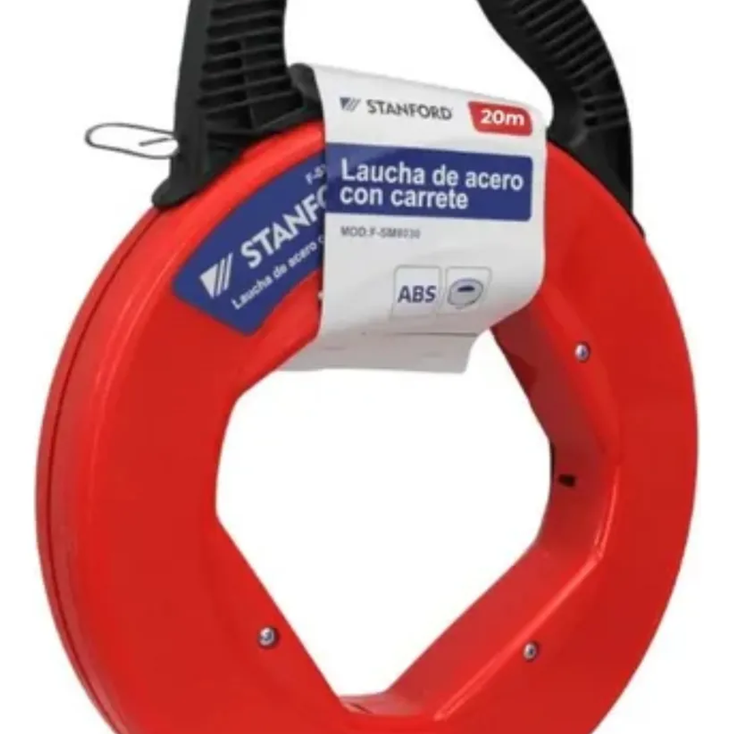 Laucha De Acero Con Carrete Pasacable 20 Mts *3mm Stanford 2