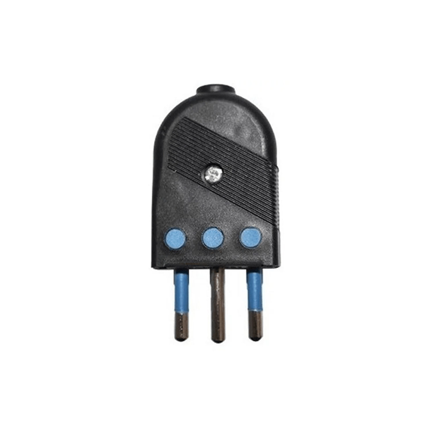 Enchufe de Pared Macho Convertible 10A 250V Negro