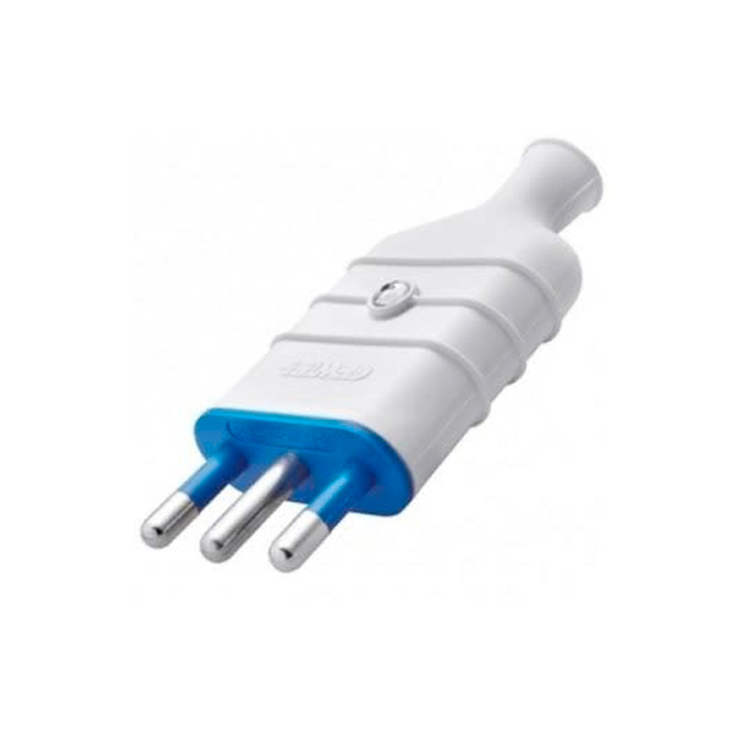 Enchufe de Pared Volante Macho 10A 250V Blannco