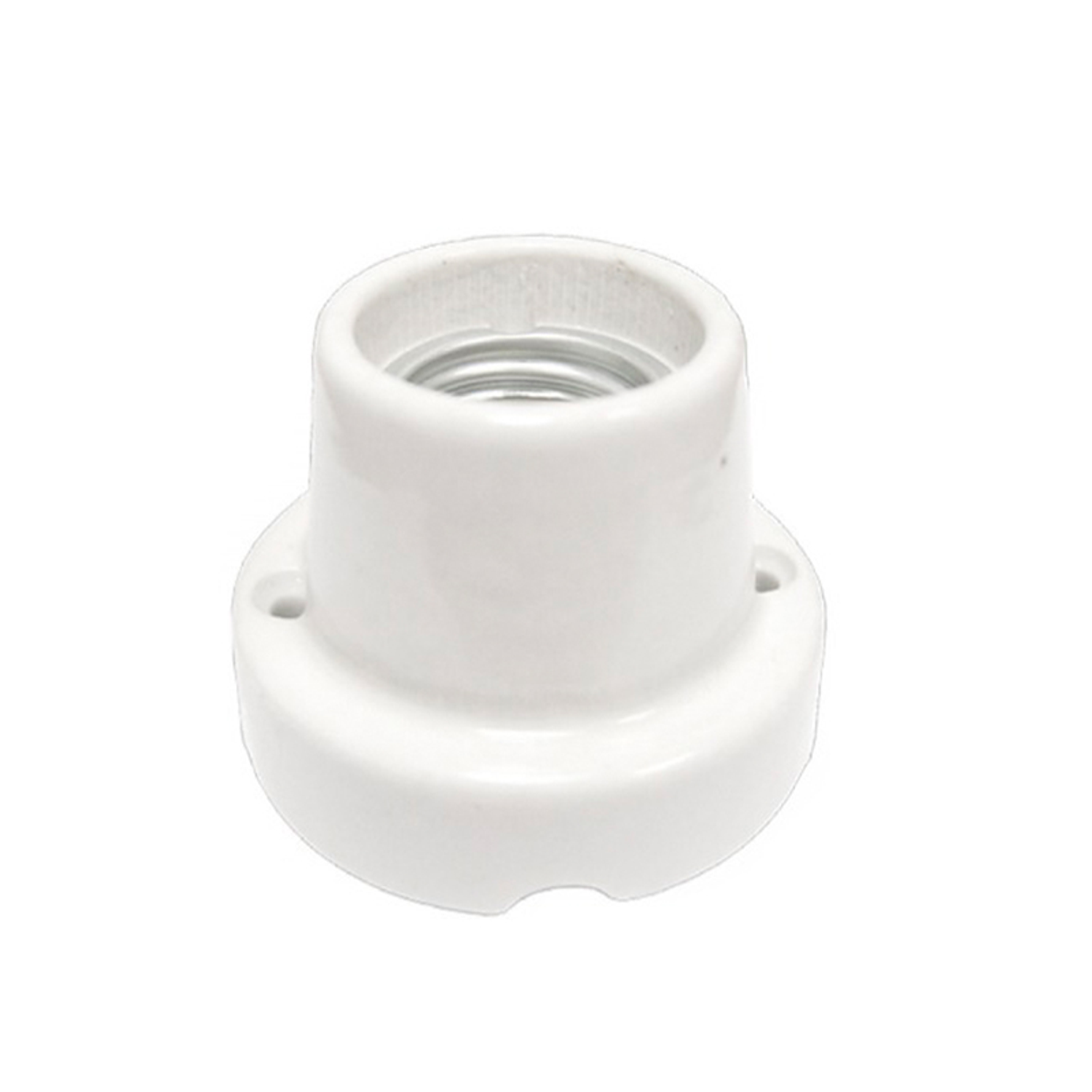 Portalampara Base Recta Loza