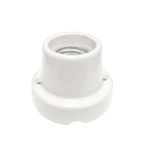 Portalampara Base Recta Loza