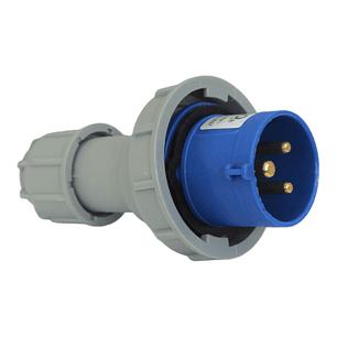 Enchufe de Pared Industrial Macho Volante Ip67.16A.220V.2P+T
