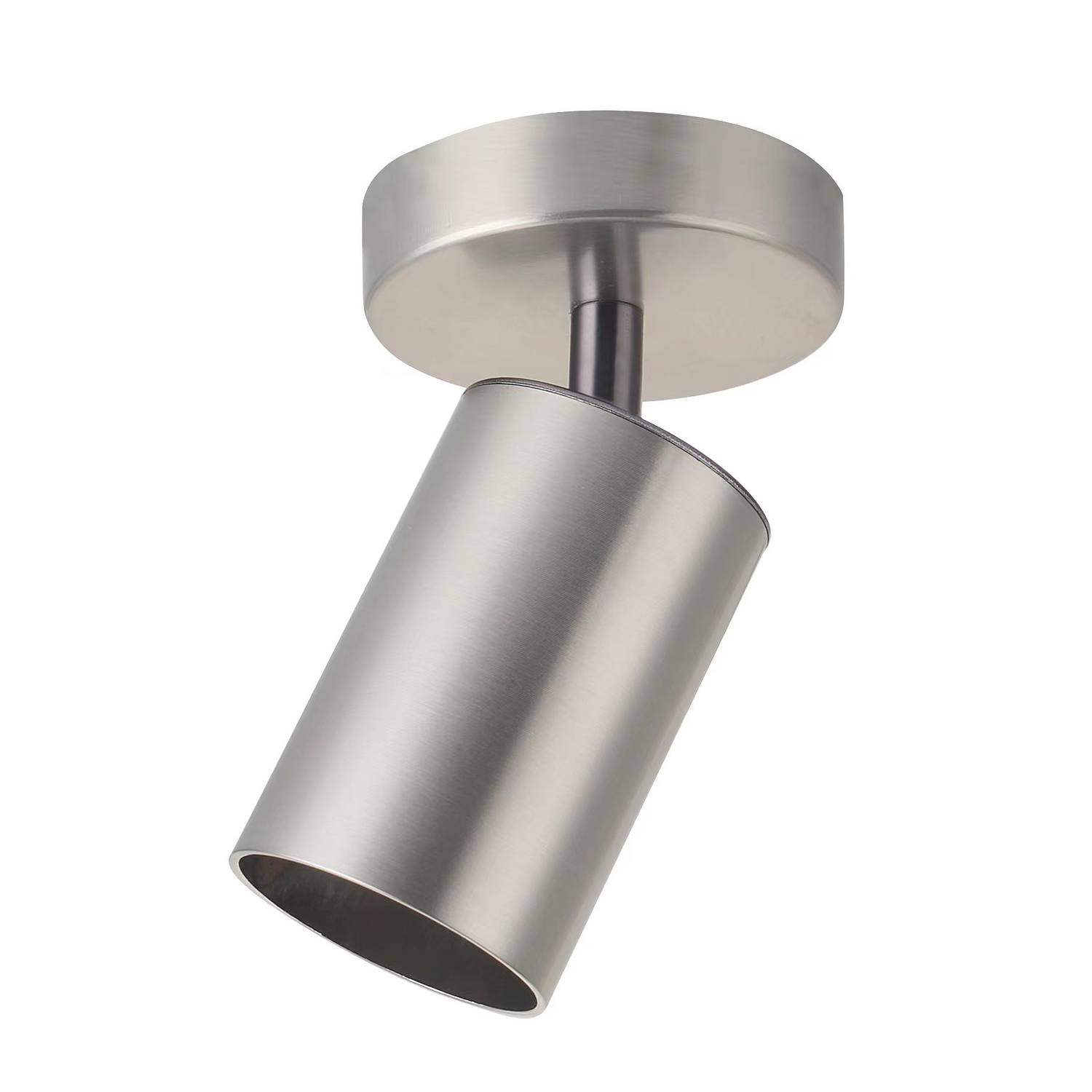 Foco sobrepuesto Simple Plata 