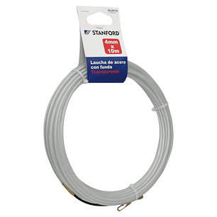 Laucha de Acero con Funda Transp. 4mm 15M Stanford-