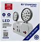 Lampara De Emergencia 2 Focos Led Stanford Certificado Sec - Miniatura 2