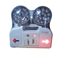 Lampara De Emergencia 2 Focos Led Stanford Certificado Sec - Miniatura 6