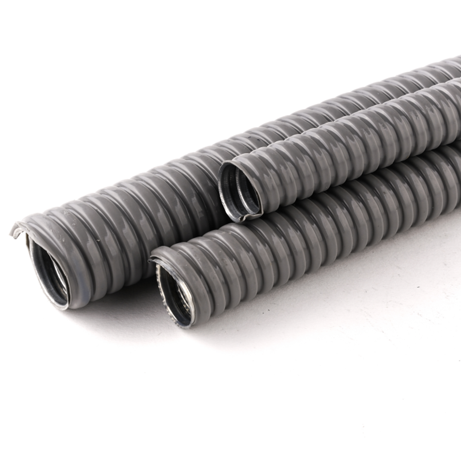 Tuberia Conduit Flexible Metal/pvc 32mm Rollo 50 Mts Certificado SEC 4