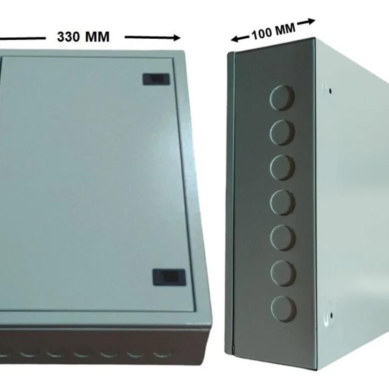 Tablero Metálico Sobrepuesto 36 Circuitos (550x330x100mm) Ip41  4