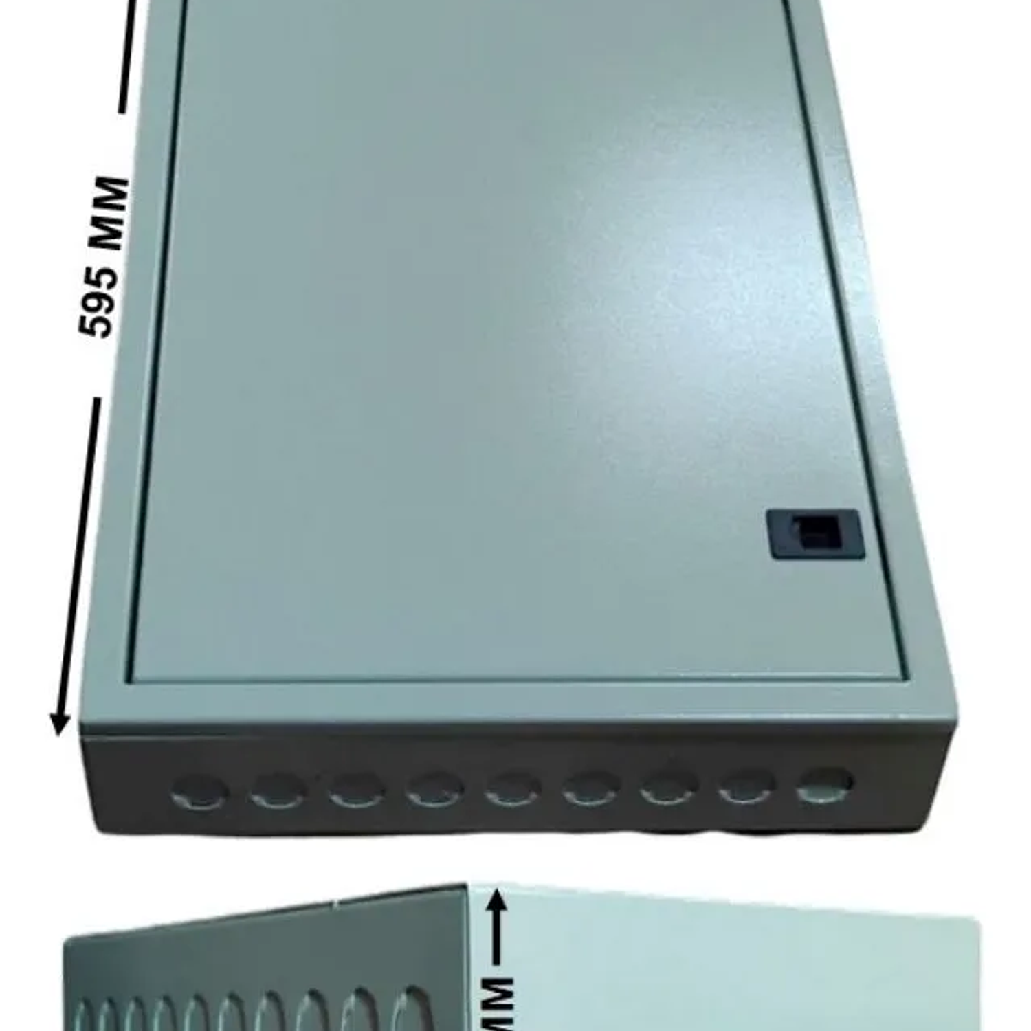 Tablero Metálico Sobrepuesto 45 Circuitos (595x395x90mm) Ip41 DEX 3