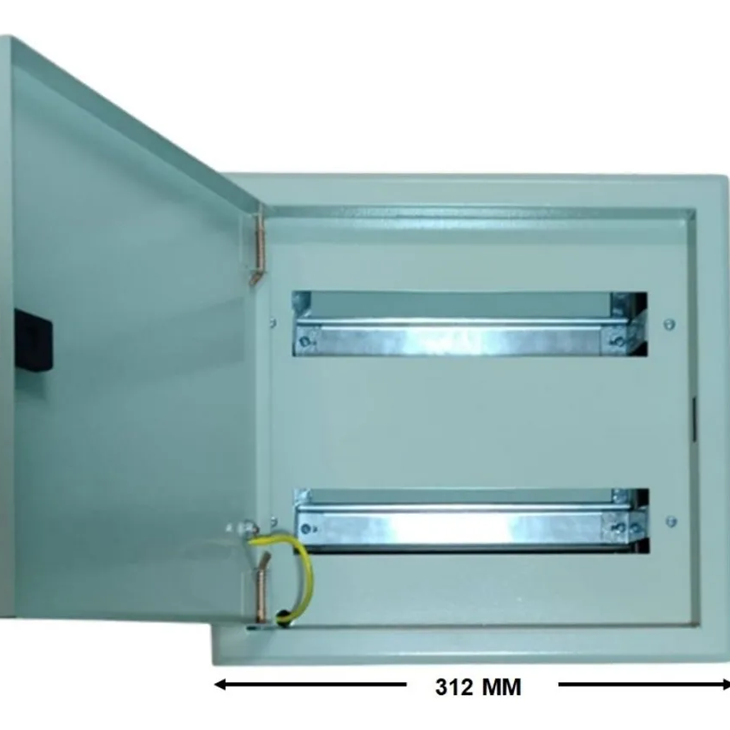 Tablero Metalico Sobrepuesto 18 Modulos IP41 Ral7032 Dex 4