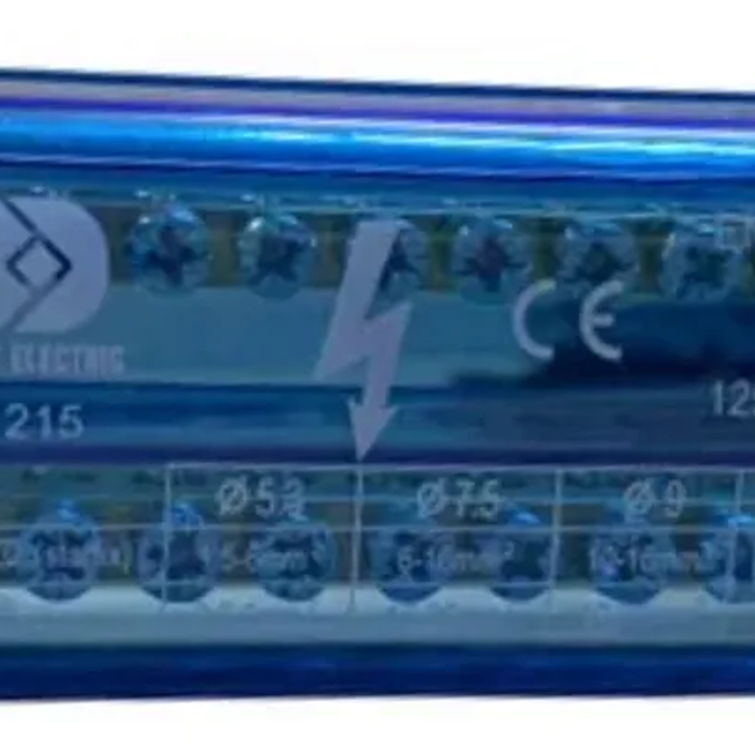 Barra Repartidora Bipolar 15polos 125 Amp. DEX 6