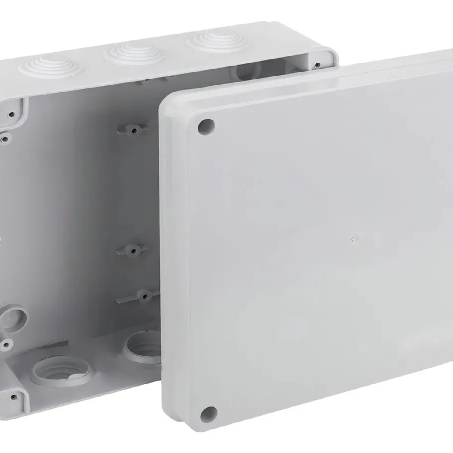 Caja Estanca 300x250x120mm Ip65 C/conos Y Cierre C/tornillos 3