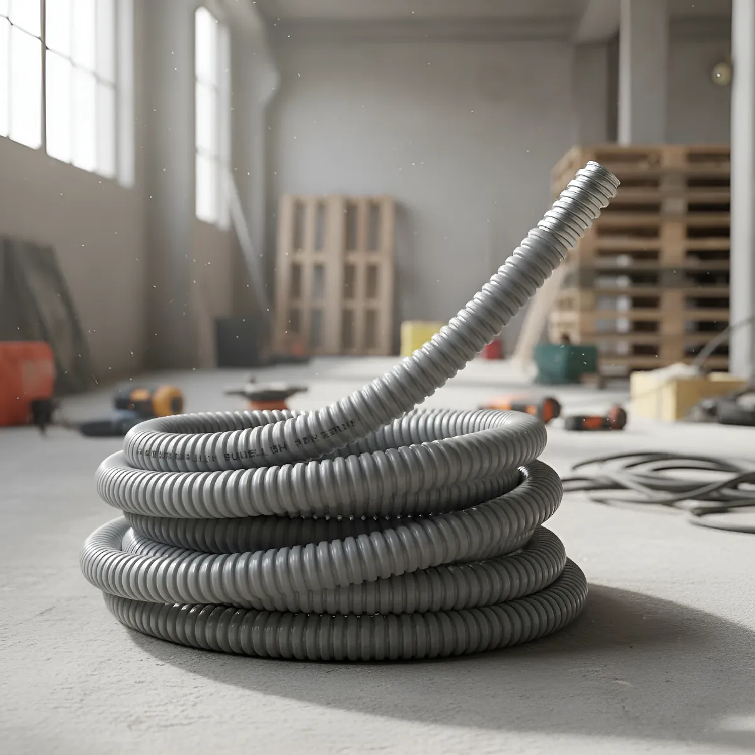 Tuberia Conduit Flexible Metal/pvc 25mm Rollo 1 Mts Certificado SEC  1