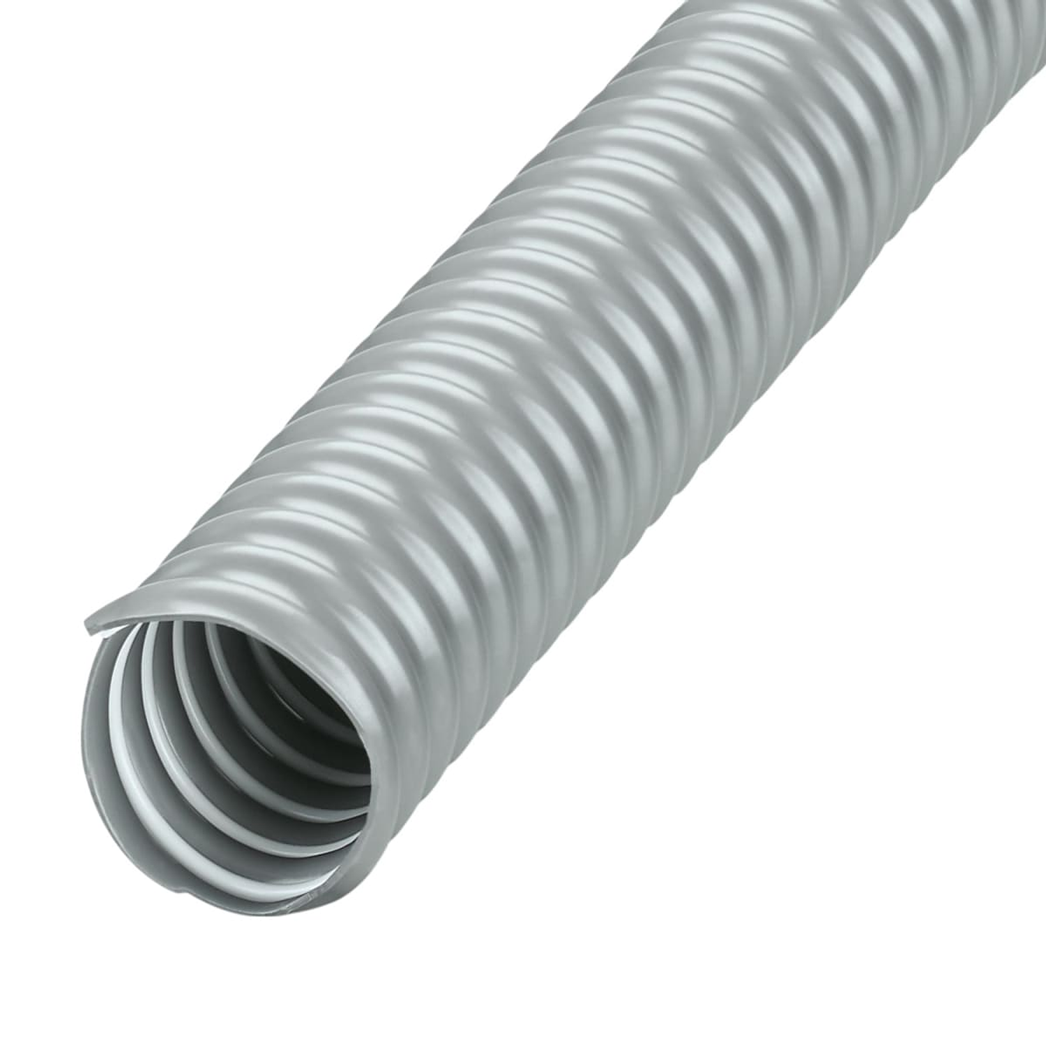 Tuberia Conduit Flexible Metal/pvc 25mm Rollo 1 Mts Certificado SEC  2