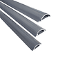 Canaleta Pvc 50x15x2 mts Gris Con Adhesivo - Miniatura 3