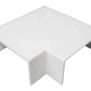 Angulo Plano Para Canaleta 100x50mm