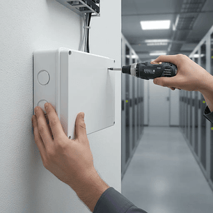 Caja Estanca 300x250x120mm Ip65 Lisa Cierre Con Tornillo Sec