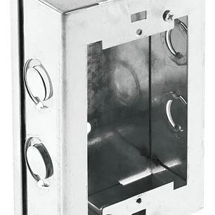 Caja Chuqui Metalica Pregalvanizada 118x76x40mm Dex