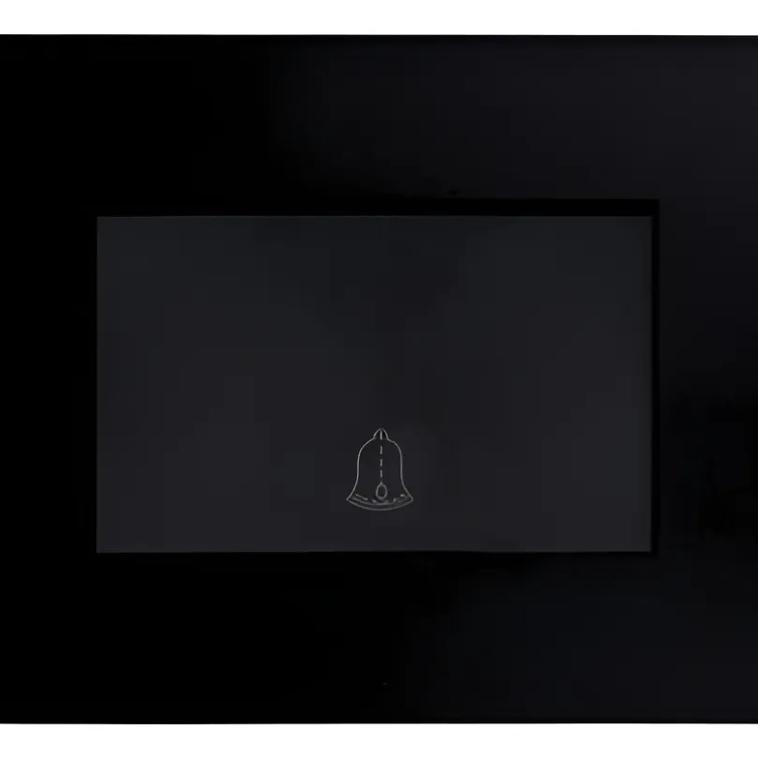 Pulsador De Timbre Teclon (Negro) 1