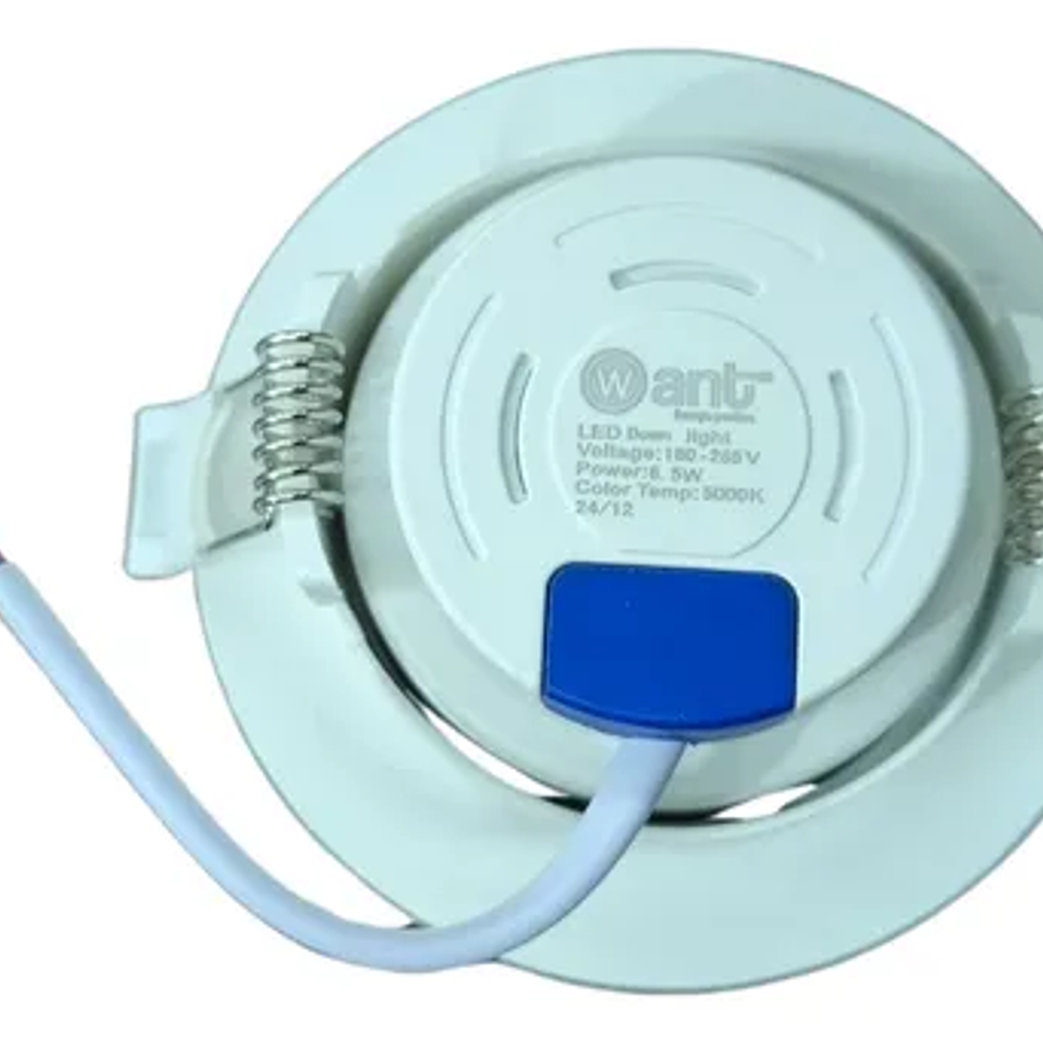 Foco Led 6.5w Embutido Orientable 95mm De Ø Luz Neutra Want 4