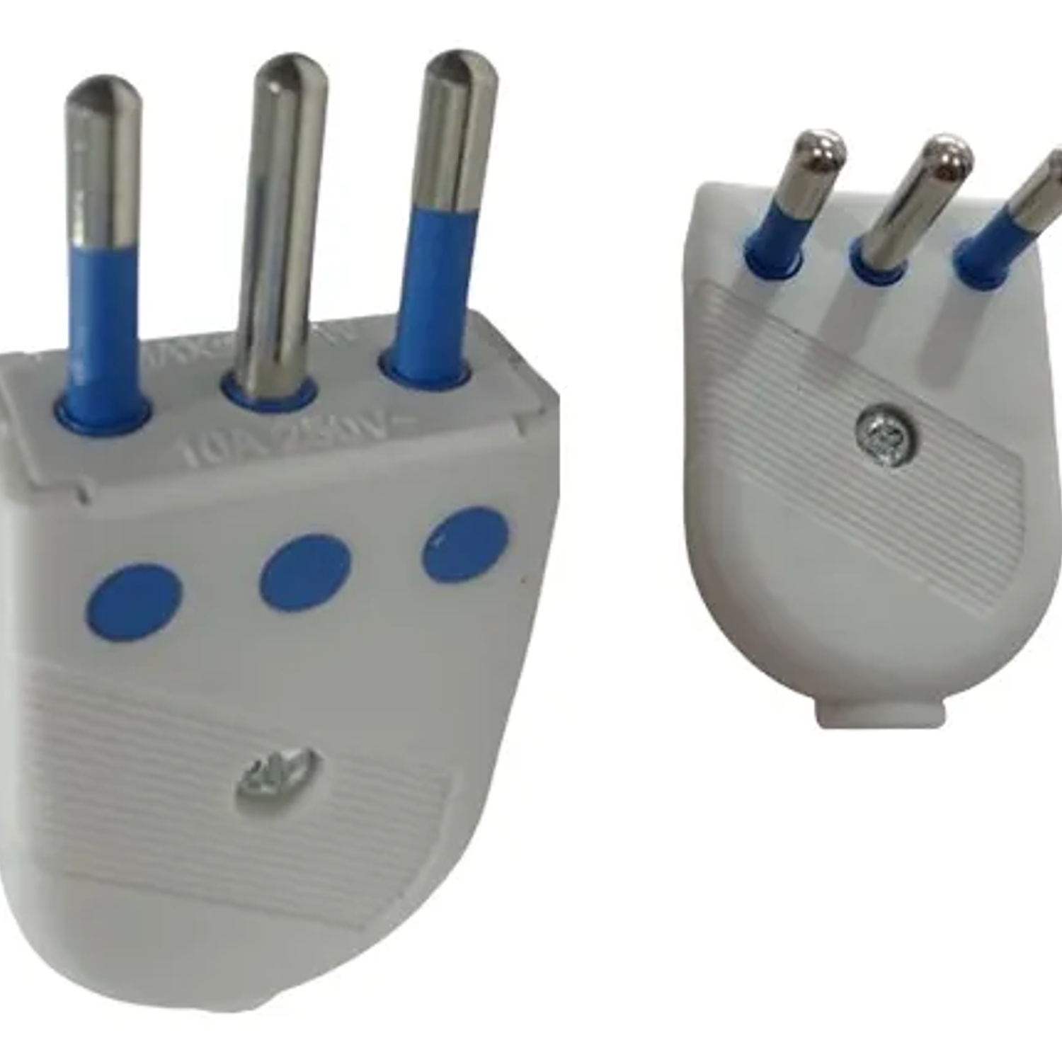 Tomacorriente Enchufe Macho Volante Convertible 2p+t 10a 250v Sec 2