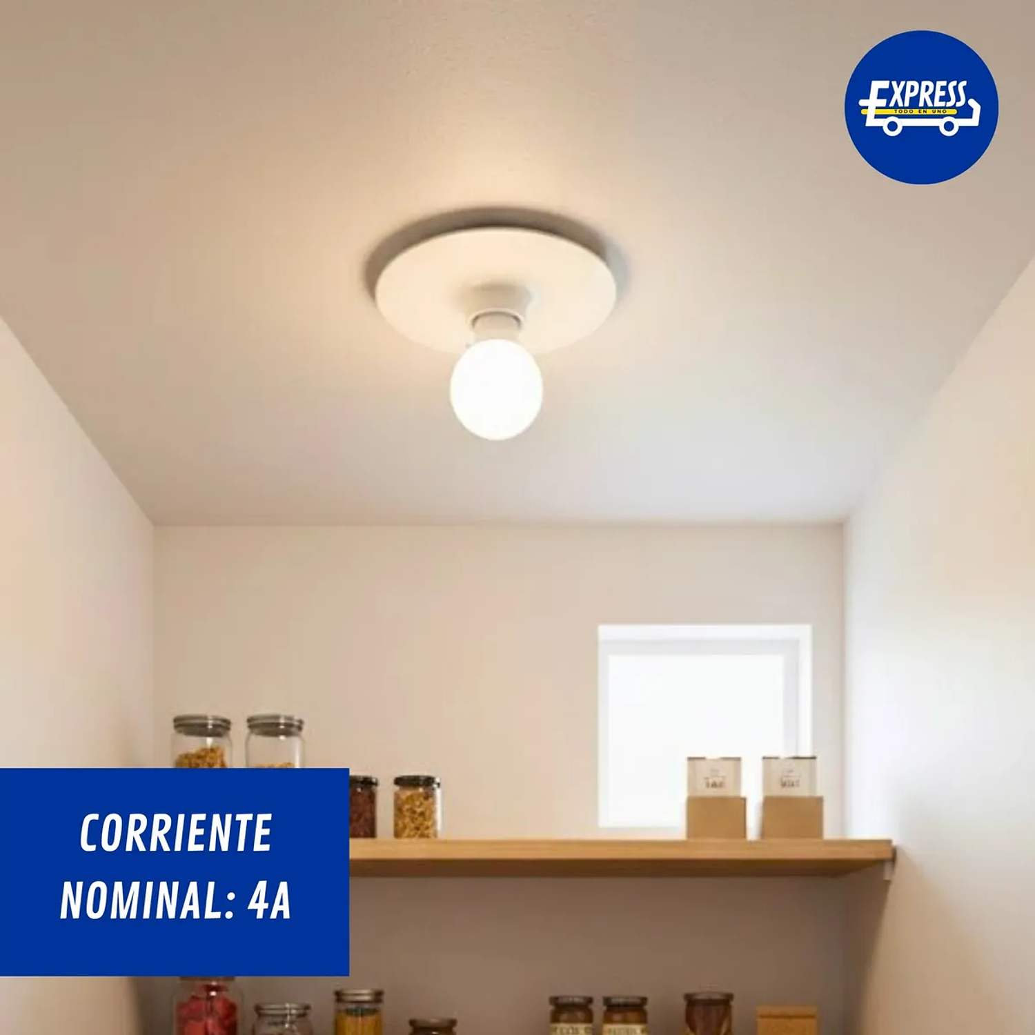 Soquete Portalámpara Redonda Blanco 250v E27 150w Cert Sec 5