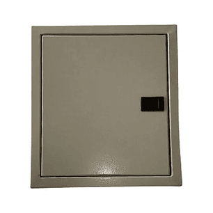 Tablero Metálico Embutido 18 Circuitos Ip41 Ral 7032 Dex