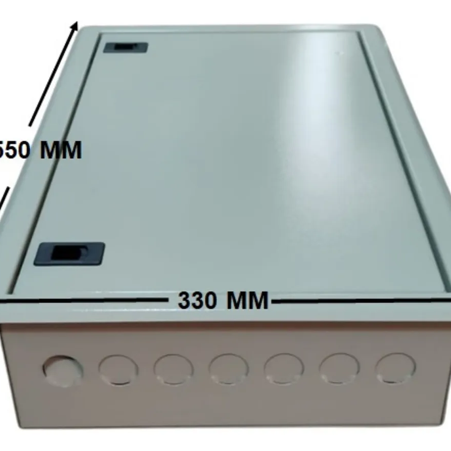 Tablero Metálico Embutido 36 Circuitos Ip41 Ral 7032 Dex 5